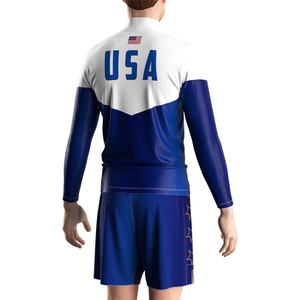 Sudadera con capucha deportiva de poliéster ligero, de secado rápido, con cremallera de 1/4, corte ajustado, para lucha libre, OEM del fabricante - Product Image 6