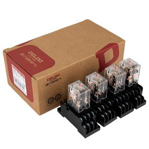 Реле DELIXI серии CDZ9, высокотоковое, высокопроизводительное, AC/DC, 6В, 12В, 24В, 36В, 48В, 110В, 220В, 380В, 10А, 8 контактов, с релейной базой - Product Image 3