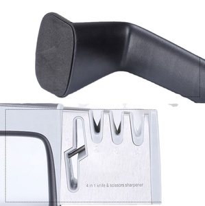 Meilleur vendeur en ligne : Affûteur manuel de couteaux et ciseaux de cuisine 4-en-1 en diamant - Product Image 6
