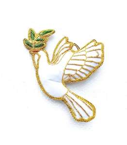 Adornos colgantes elegantes y de primera calidad, bordados a mano con zardozi. - Product Image 2