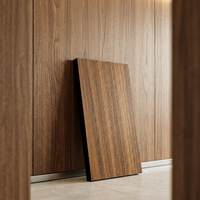 Panneau de cloison en placage de bois modernisé, résistant à l'humidité, 4x8, pour meuble TV, cuisine, chambre, salon, E2