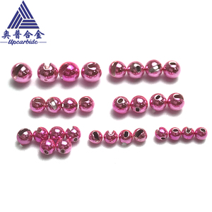 Vendita di Fabbrica Perline Colorate in Tungsteno con Scanalatura ad Alta Densità 1.5-6.4mm Piombi in Carburo per Pesca a Mosca - Product Image 6