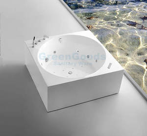 Baignoire de Massage autoportante en acrylique, bain à remous, cascade, prix <span class=keywords><strong>bas</strong></span>, Offre Spéciale - Product Image 2