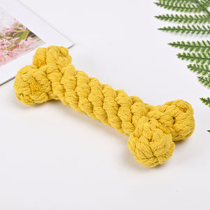 Cotton Bite Resistant Pet Chew <b>Toys</b> Small Dogs Cleaning Teeth <b>Puppy</b> Dog Rope Knot Ball Playing Animals Dogs Rope <b>Toys</b> - Product Image 2