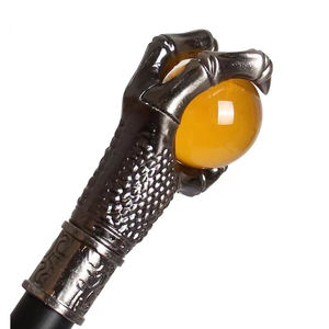 Bastón <span class=keywords><strong>de</strong></span> lujo para hombre <span class=keywords><strong>2021</strong></span> moda color <span class=keywords><strong>Dragon</strong></span> Claw <span class=keywords><strong>Ball</strong></span> Party Prop muletas elegante bastón Vintage - Product Image 2