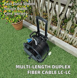 Câble à <span class=keywords><strong>fibre</strong></span> <span class=keywords><strong>optique</strong></span> duplex 300M 200M 150M 100M avec extension LC 4 fibres 6 fibres pour réseau GPRS LC-LC - Product Image 2