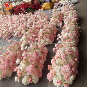 Nuevo Set de Decoración de Pastel Rosa en Forma de Pagoda para Escaparate, Decoración de Arcos y Cuernos, Arreglos Florales, Flores Artificiales - Product Image 2