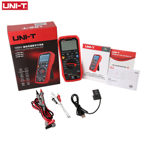 Multimètre numérique professionnel UNI-T UT61D+ True RMS avec fonction Auto Range, test de tension CA 1000V et test de capacité 60mF - Product Image 5