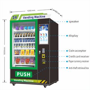 Máquina Expendedora Automática de Frutas Frescas del Fabricante, Máquina Expendedora de Frutas en Vasos de Naranja y Plátano - Product Image 4