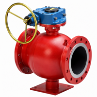 Válvula de Ventilación Manual de Corte de Gas con Conexión Bridada y Estructura de Control, Soporte OEM