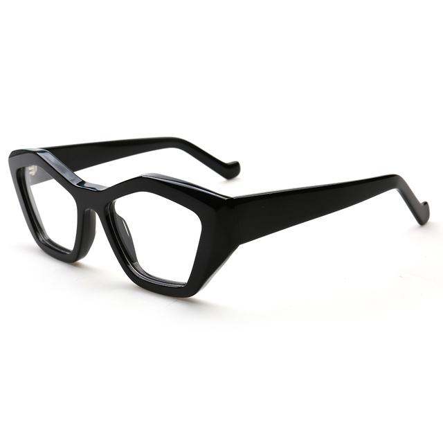 Wholesale Men's and Women's Optical European and American Ins Style Fashion Lightweight Acetate Retro Fashion Glasses Frames