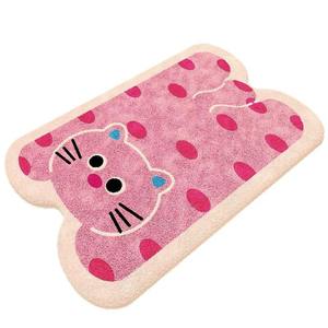 Alfombrillas de baño absorbentes de lana gruesa, alfombra de cachemira, alfombra antideslizante para inodoro, alfombra para puerta del inodoro - Product Image 5