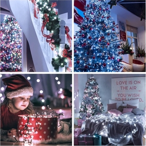 10M 100LEDS 24V Ngoài Trời Điện Áp Thấp LED Dây Đèn Màu Xanh Lá Cây PVC Dây Đèn Giáng Sinh Cổ Tích - Product Image 3