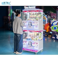 Mall peralatan pusat hiburan Mini rumah tangga kecil mesin cakar rumah mainan Rumah Tangga dioperasikan koin Arcade hadiah cakar permainan