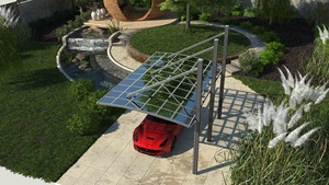 Auvent d'extérieur en alliage d'aluminium, carpe en Polycarbonate personnalisé pour Villa, 1 pièce - Product Image 4