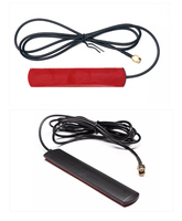 Antenne LoRa à profil bas 433 MHz à gain élevé 5 dBi longue portée avec montage adhésif et câble RG174 connecteur SMA mâle