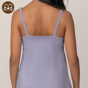 2024 estivo senza maniche da <span class=keywords><strong>allattamento</strong></span> canotta elastica con Clip nascosta per donne incinte - Product Image 4