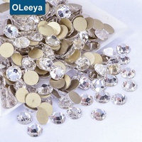 Piedras de Cristal 2088 de Alta Calidad al por Mayor, Sin Fijación en Caliente, SS20, 16 Facetas, para Vestidos de Novia