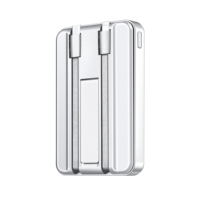 Batterie externe magnétique 5000 mAh ultra-mince 15W 20W, charge rapide sans fil, chargeur portable, prise en charge de la personnalisation OEM
