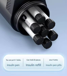 Mini-réfrigérateur portable pour insuline, batterie intégrée, commande tactile, matériau ABS, faible bruit et consommation d'énergie pour la maison et les voyages - Product Image 2