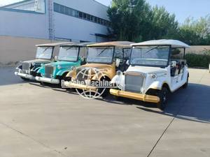 Carrito de Golf Eléctrico RC Antiguo Clásico de 11 Plazas, con Batería de Plomo-Ácido de 72V, Vehículo Turístico Clásico de 60 km/h - Product Image 3