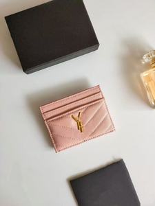 2025 брендовый дизайнерский карточный кошелек мини-брендовый Дек из искусственной кожи мужская и женская портативная подкладка короткая открытая сумка для карт - Product Image 5