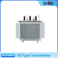 Transformateur de puissance triphasé immergé dans l'huile à tension variable 6,3 kV 10 kV 20 kV 250 kVA 315 kVA 400 kVA 630 kVA