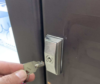 Haute sécurité CY590 chine usine T poignée serrure tubulaire distributeur automatique serrure à baril avec clé principale Atm