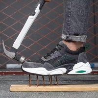Chaussures de sécurité Tiger Master, nouvelles tendances, anti-écrasement, embout en acier, anti-perforation, chaussures de travail confortables pour hommes, 6kv