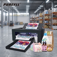 ZD350 PLUS A3 A4 A3 + Pegatinas Cabezas dobles Kiss Máquina de corte y plegado de ruedas Troquelador Plotter con alimentador automático