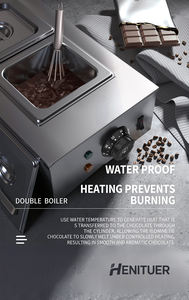 Máquina de Derretimento de Chocolate Comercial HENITUER C11854 com Controle Preciso de Temperatura e Aquecimento por Circulação de Ar Quente - Product Image 4