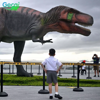Usine de dinosaures animés professionnels Gecai, modèle de dinosaure animatronique grandeur nature