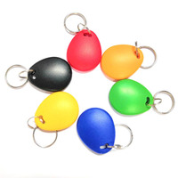 Porte-clés RFID EM4100, 100 pièces, verrouillage de porte, ABS