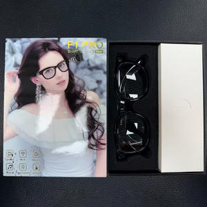 Gafas Inteligentes F1 PRO con IA y Cámara, Grabación de Fotos y Vídeos 800P, Traducción de <span class=keywords><strong>Texto</strong></span> y Voz Multilingüe, <span class=keywords><strong>Audio</strong></span> BT, Cancelación de Ruido ENC - Product Image 2