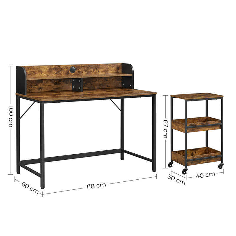 สีน้ำตาล