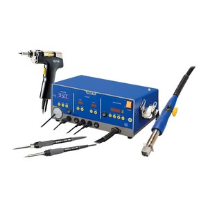 สำหรับ FR702 ระบบรีเวิร์ค 4-in-1 ชุดหัวแร้งบัดกรีลมร้อนดิจิตอล สถานีถอดบัดกรี ป้องกันไฟฟ้าสถิตย์ แรงดันไฟฟ้า 230V 600C แรงดูด 80kPa รับประกัน 1 ปี - Product Image 1