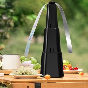 Ventilateurs anti-mouches OEM personnalisés pour tables, ventilateur anti-mouches rechargeable, répulsif pour l'intérieur et l'extérieur, garde les mouches à distance pour pique-nique, restaurant, barbecue - Product Image 1