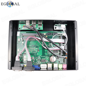 Eglobal tùy chỉnh thiết kế công nghiệp Mini PC không quạt Intel Core I3-6157U lõi kép 1 LAN 2 COM VGA + HD 1.4 hiển thị kép DDR3 cắm chúng tôi - Product Image 5