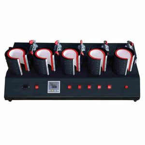 Presse à chaud numérique 5-en-1 pour tasses – Équipement de transfert thermique pour mugs et tasses à café – Machine de transfert thermique combinée pour tasses - Product Image 5