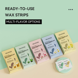 Striscia di cera a freddo riutilizzabile all'ingrosso per la depilazione del sopracciglio facciale superiore del labbro - Product Image 3
