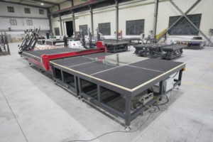 Máquina de Corte de Vidrio CNC EWORLD, Cortadora de Vidrio Plano Automática de Alta Precisión con Motor y Caja de Cambios - Product Image 6