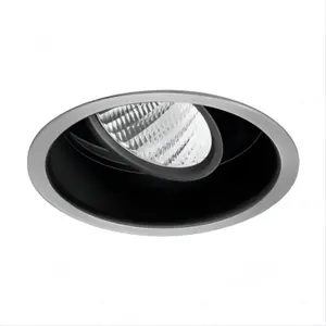 2023新设计3.5英寸CRI 90超薄发光二极管圆形嵌入式圆形筒灯图可调可调光发光二极管吸顶灯