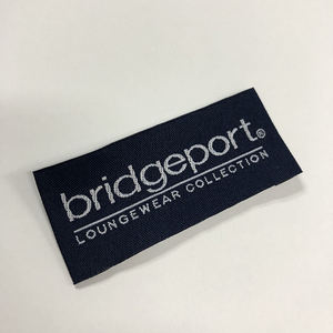 ป้ายผ้าทอสีแดงเข้ม,ป้ายเสื้อผ้าแฟชั่นดีไซน์ทันสมัยมีหลายสี - Product Image 5