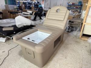 Vente directe d'usine : fauteuil électrique portable et réglable pour soins du visage, lit de shampooing, système à 3 moteurs, épilation, extensions de cils, soins de <span class=keywords><strong>la</strong></span> peau - Product Image 1