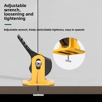 Nouveau Niveauur de Carreaux Moderne avec Capuchons de Positionnement Réutilisables et Outil Auxiliaire pour un Nivellement Facile des Sols en Carrelage