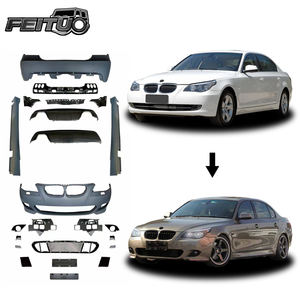 Nouveau 2003-2009 pour Série 5 E60, kit de modification de pare-chocs complet (avant, arrière et latéral) pour modèles MT, fixation par vis - Product Image 3