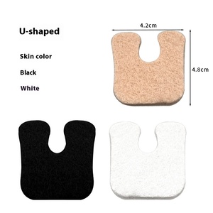 Almohadilla de pie autoadhesiva de absorción de impactos de fieltro suave, almohadilla metatarsiana de Cachemira para aliviar el dolor para zapatos de tacón alto - Product Image 6