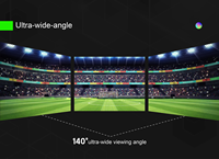 Module d'affichage LED couleur pleine P8 P10 haute luminosité, étanche, extérieur, SMD, pour diverses applications, pour événements sportifs, matchs de football
