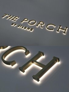 Insegna 3D per Attività Commerciali, Logo Retroilluminato, Lettere Luminose, Insegna con Logo LED Illuminato, Lettere LED Pubblicitarie - Product Image 2