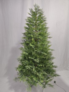 Prix direct usine – Sapin de Noël pré-éclairé en PE de haute qualité (1,8 m, 2,1 m, 2,3 m, 3 m) – Idéal pour la décoration de la maison et des fêtes - Product Image 4